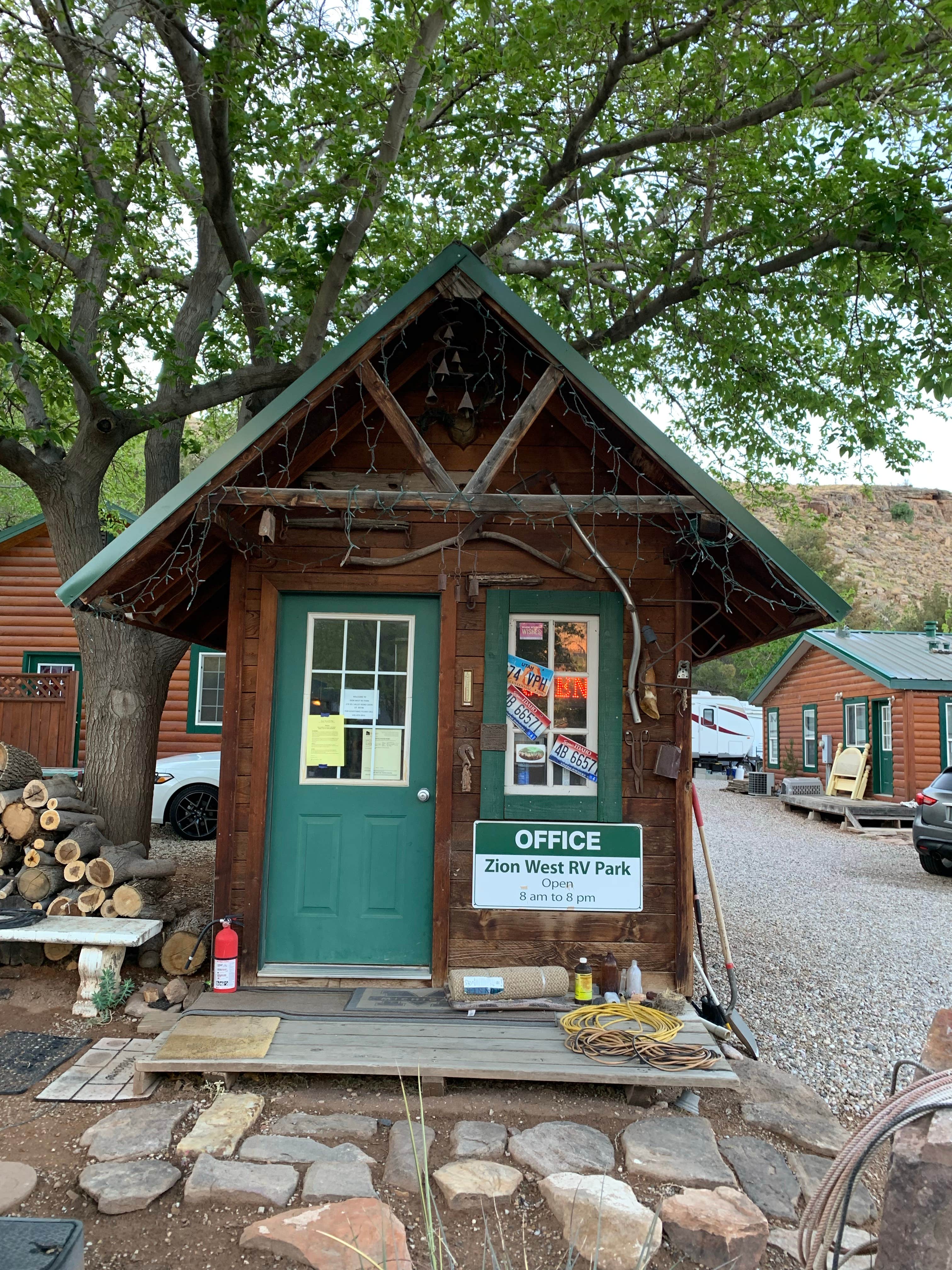 Emmi O.'s photo of a cabin at Zion West RV Park near Springdale, UT