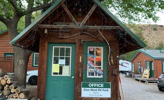 Emmi O.'s photo of glamping accommodations at Zion West RV Park near Ivins, UT