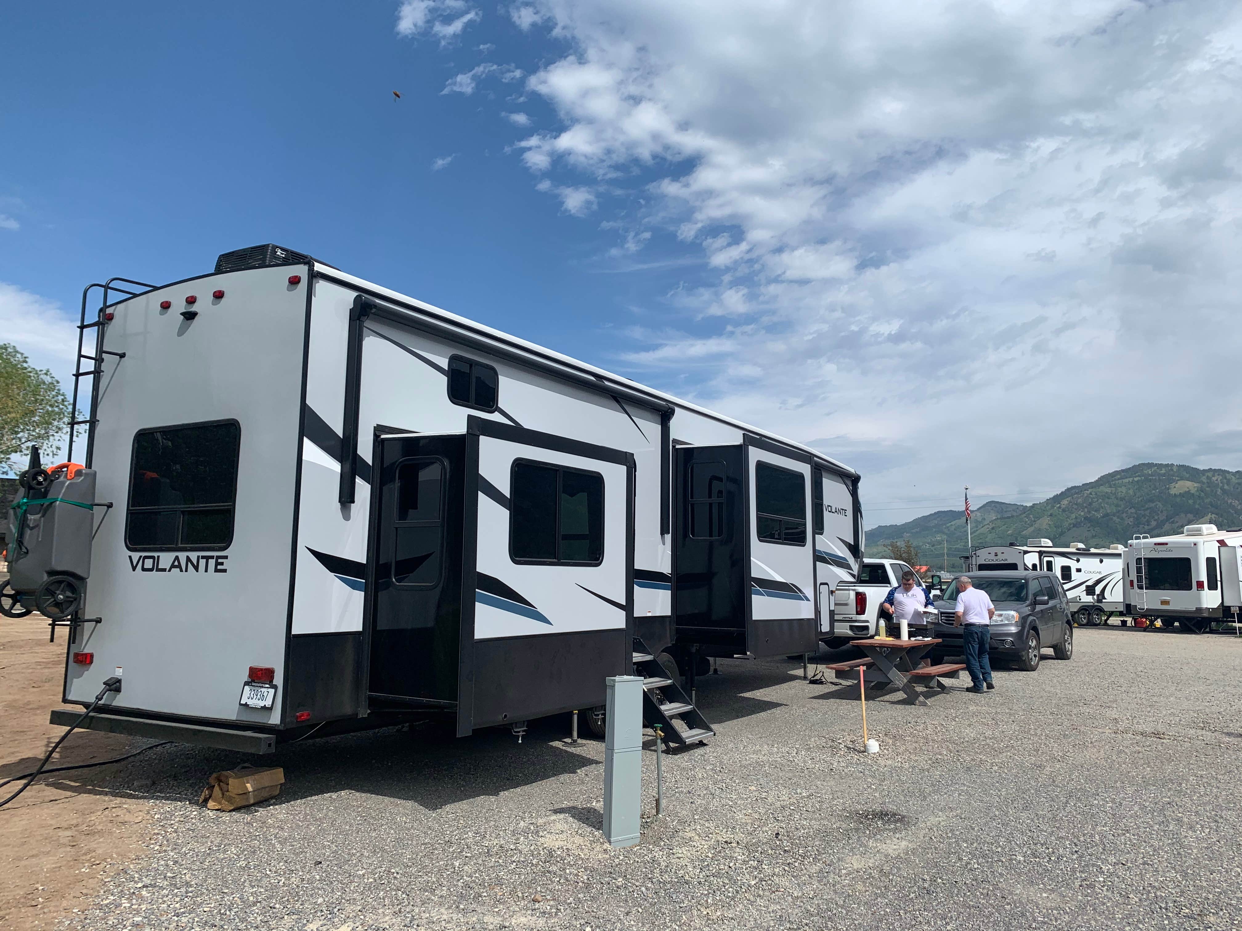 Camper-submitted photo at Greys River Cove RV Park near Alpine, WY