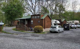 Beverly T.'s photo of a cabin at Creekwood Farm RV Park near Candler, NC