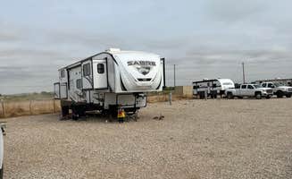 kalina's photo of rv camping at Horseshoe Creek RV Park near Carlsbad Caverns, NM