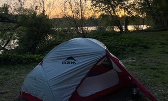 Camping near The Adventure Park at Sandy Spring: Swains Lock Hiker-biker Overnight Campsite — Chesapeake and Ohio Canal National Historical Park, Potomac, Maryland