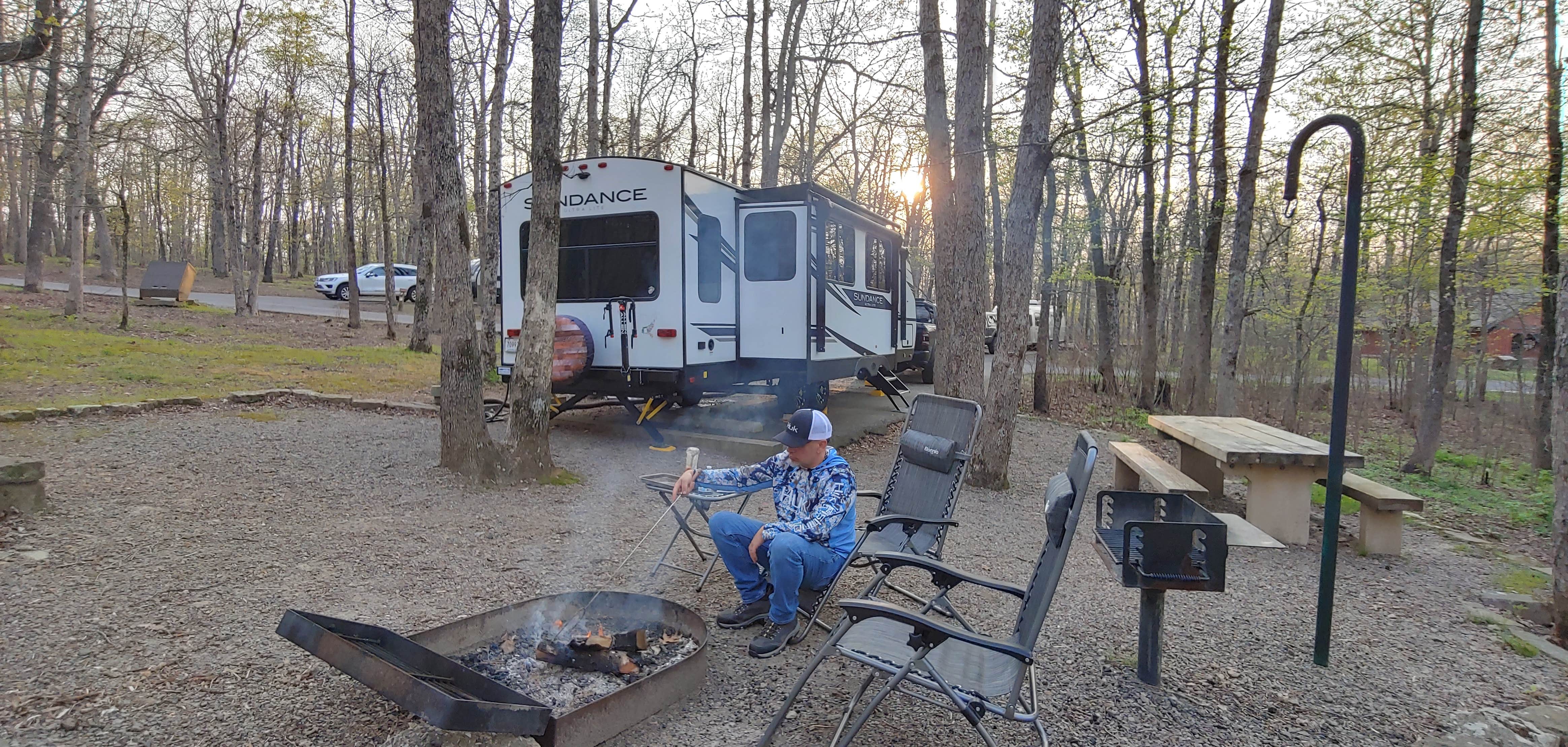 deb K.'s photo at Mount Magazine State Park Campground in Arkansas