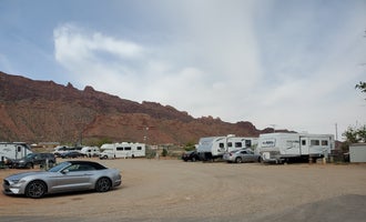 Camping near The Gathering Place: Dowd Flats RV Park, Moab, Utah