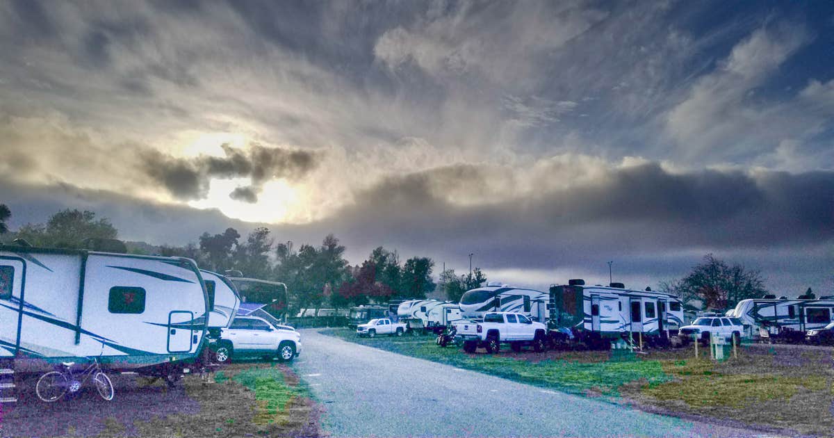 Alameda County Fairgrounds RV Park Pleasanton, CA