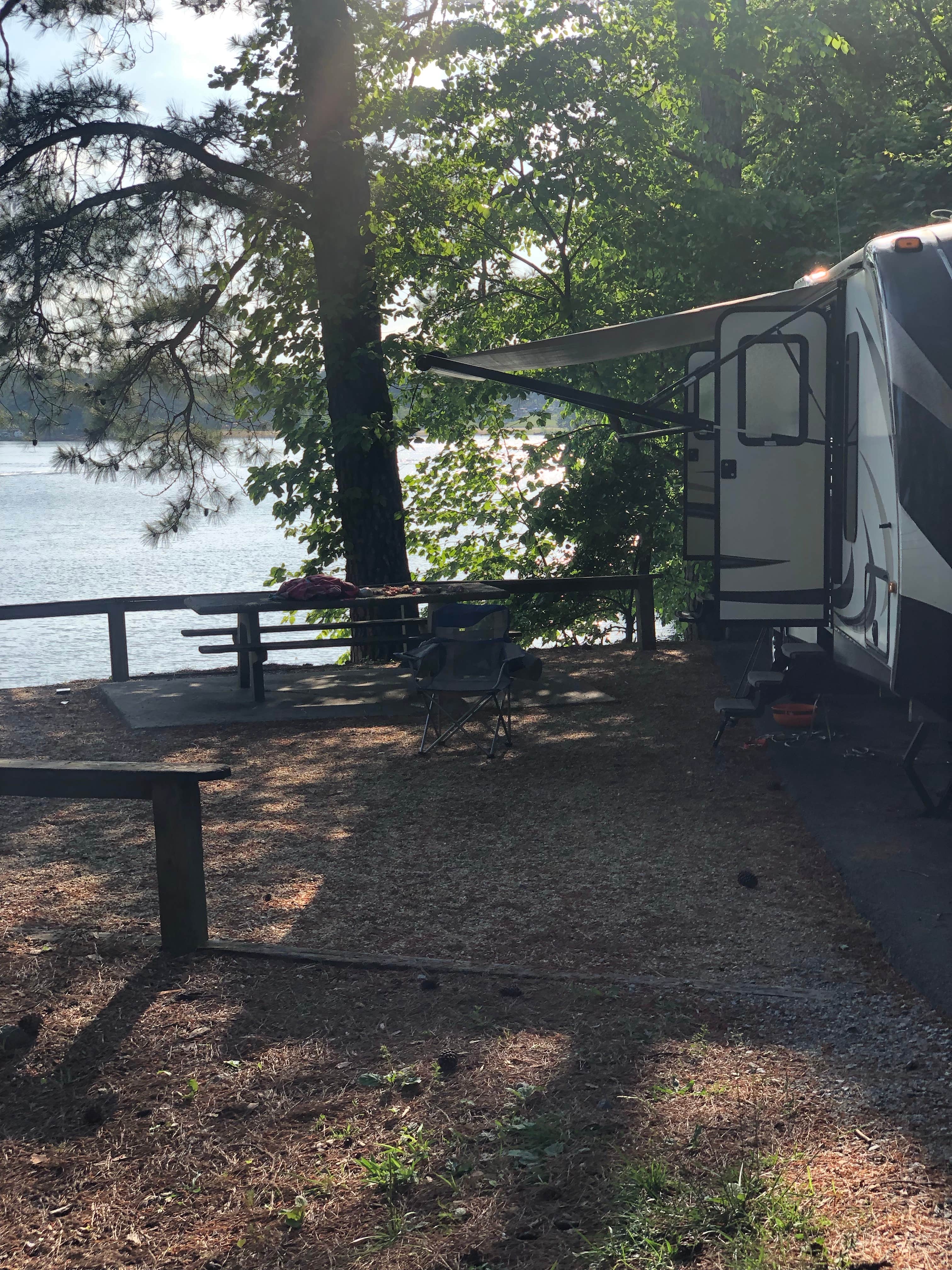 Ashley B.'s photo of rv camping at McKinney Campground near Marietta, GA