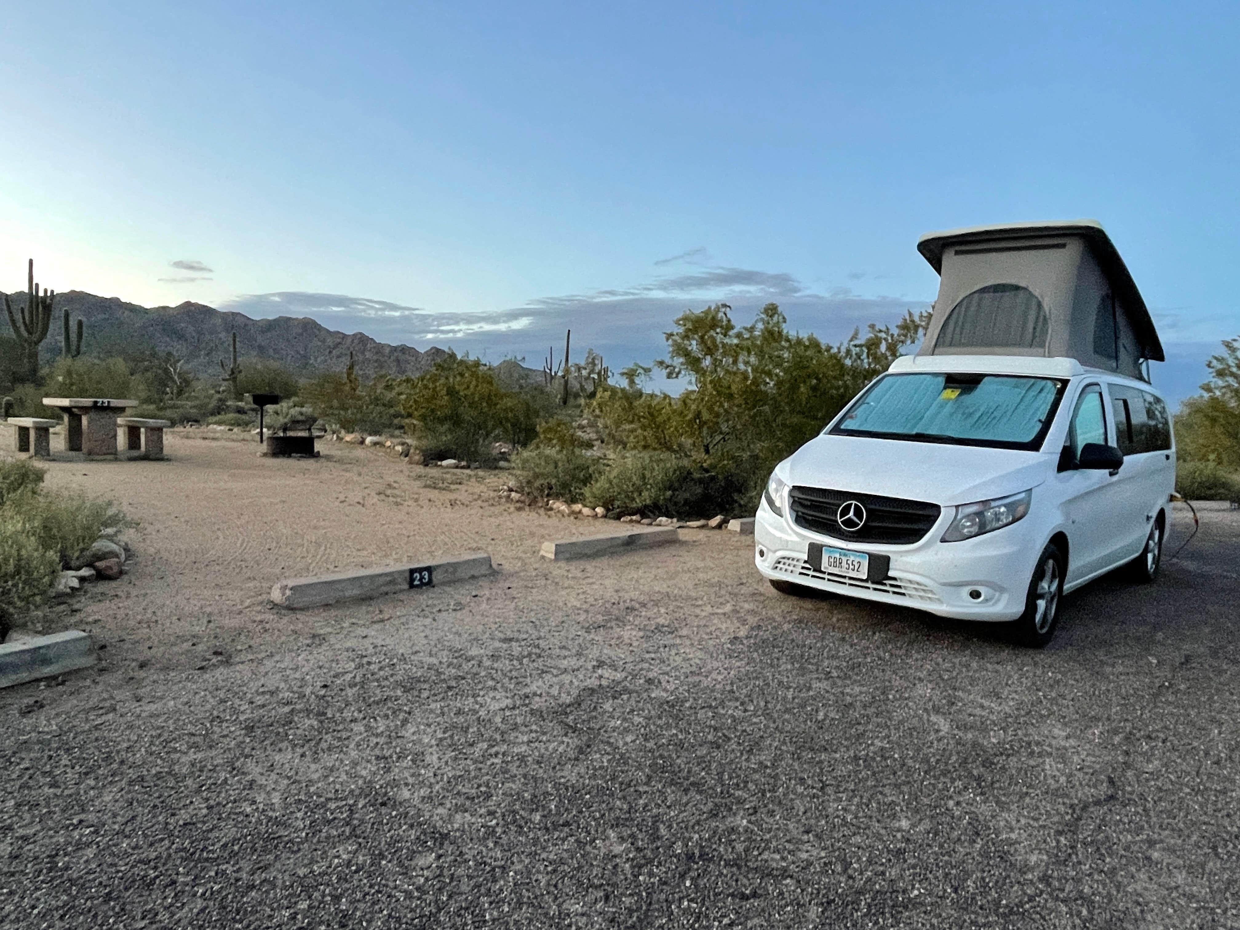 Lee D.'s photo of rv camping at White Tank Mountain near Buckeye, AZ
