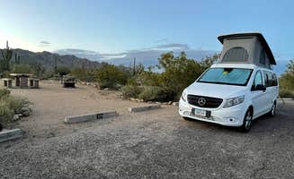 Lee D.'s photo of rv camping at White Tank Mountain near Gila Bend, AZ