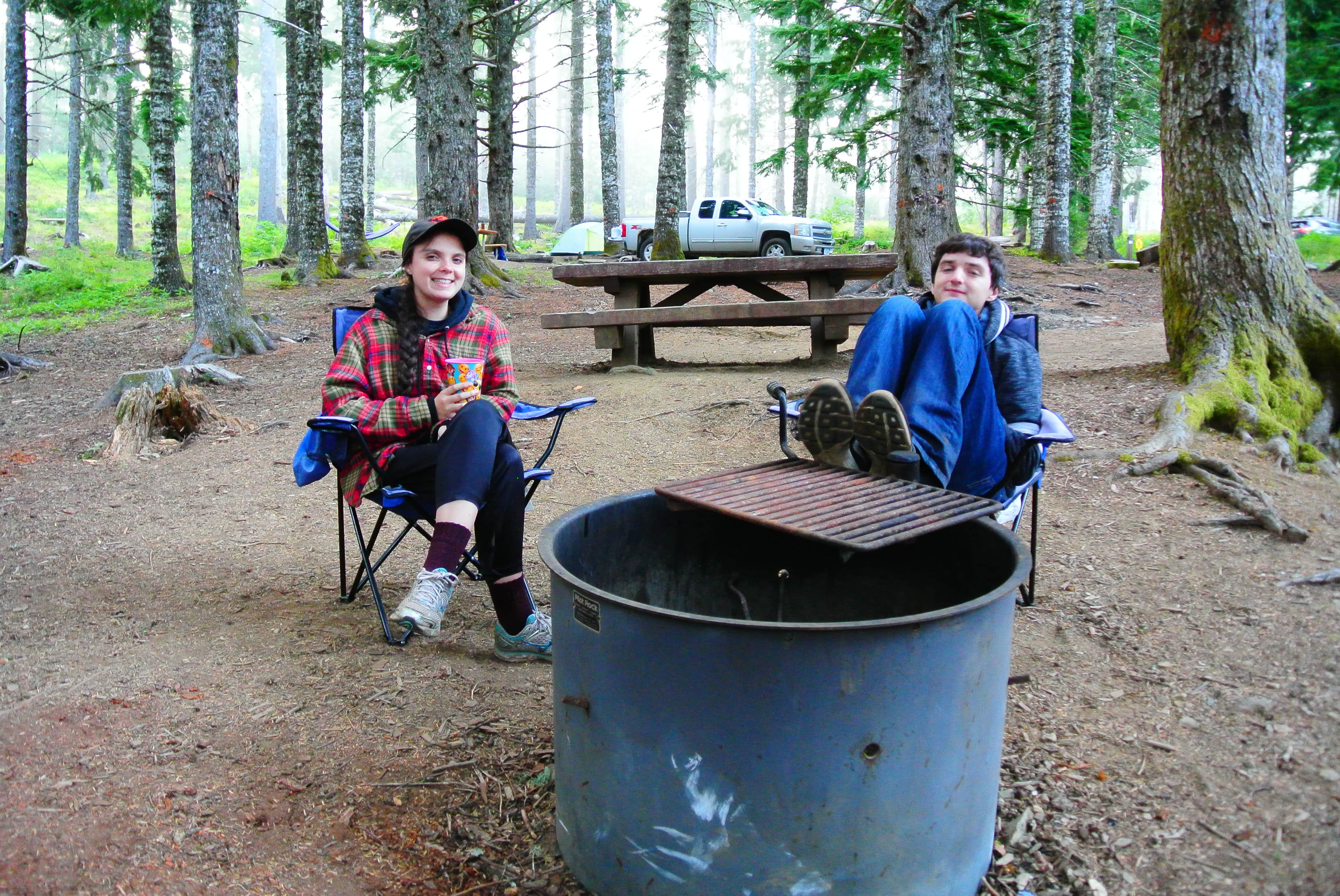 Todd R.'s photo of tent camping at Marys Peak near Newport, OR