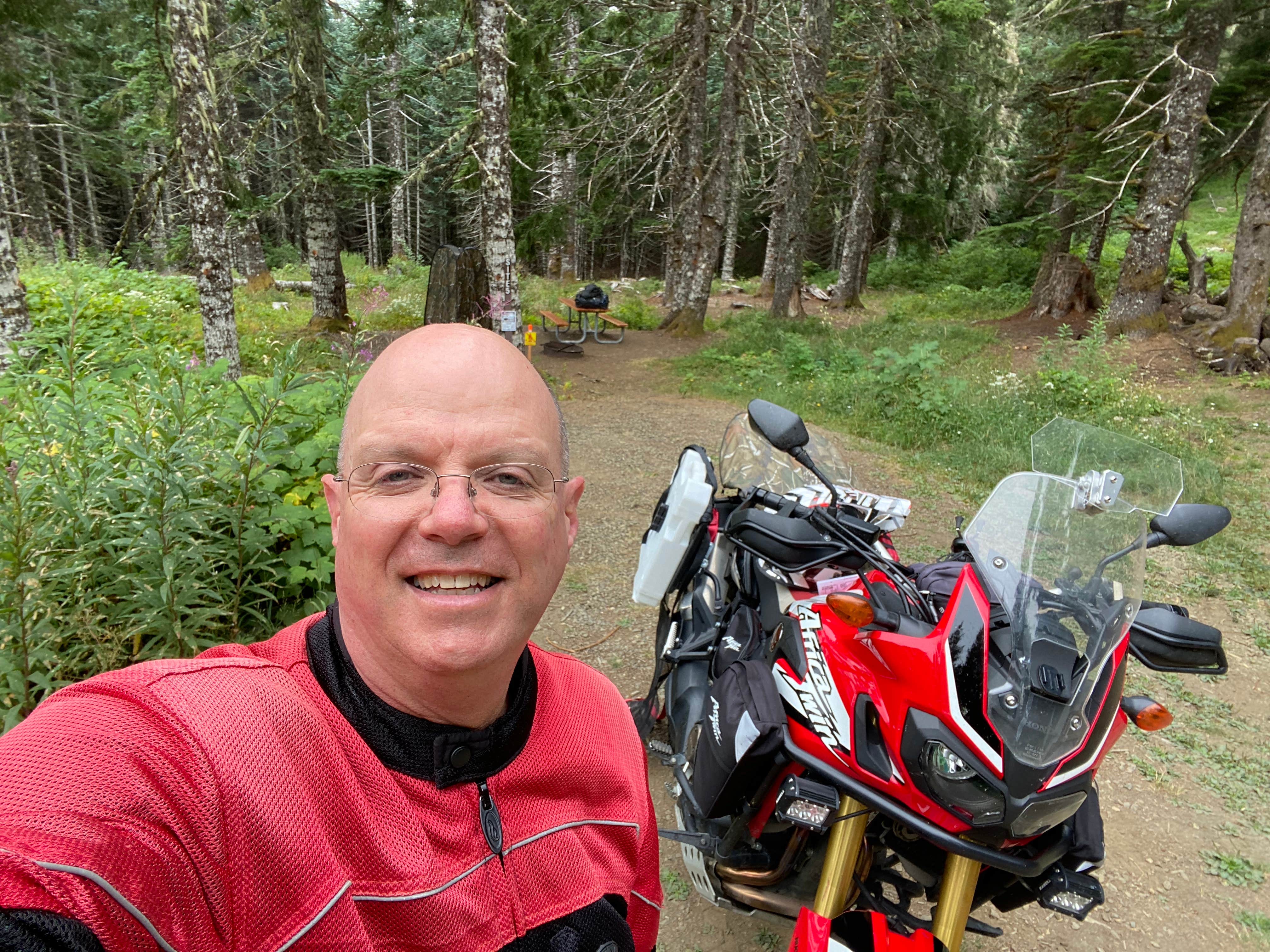 Camper-submitted photo at Marys Peak near Newport, OR