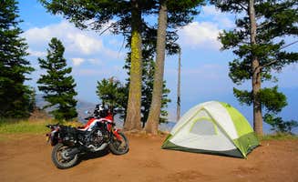 Todd R.'s photo of tent camping at Saddle Creek Campground near Lostine, OR