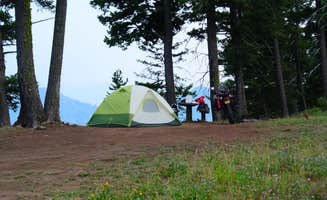 Todd R.'s photo of tent camping at Saddle Creek Campground near Imnaha, OR