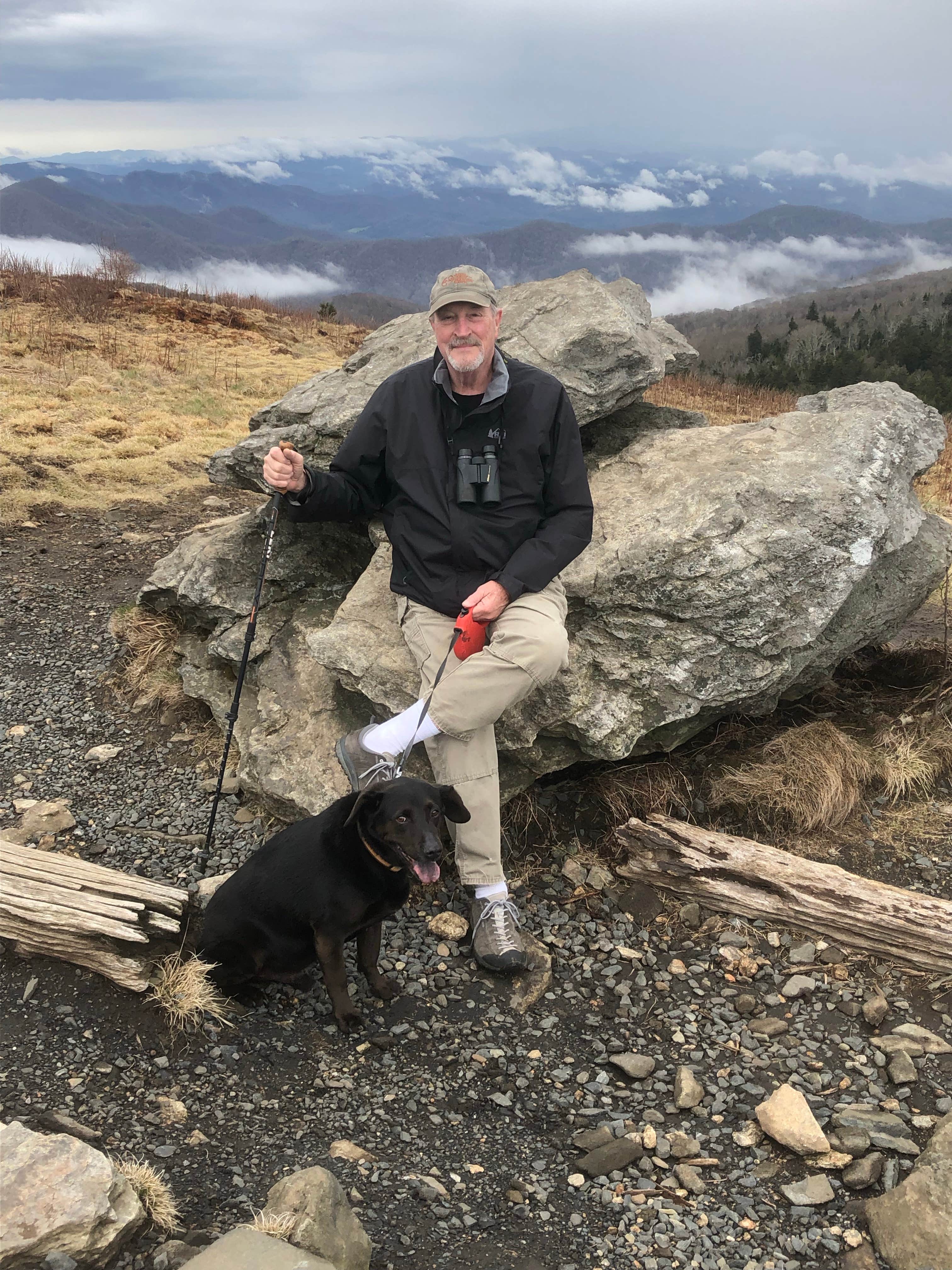 Mac M.'s photo of camping with pets at Roan Mountain State Park Campground near Bristol, VA