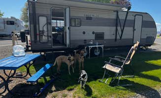 Katie Z.'s photo of camping with pets at Pasco Tri-Cities KOA near Richland, WA