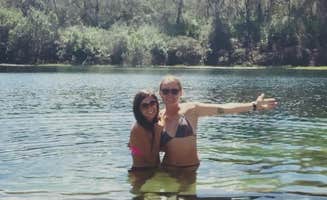 Destiny R.'s photo of a dispersed camping area at Blue Sink near Clermont, FL