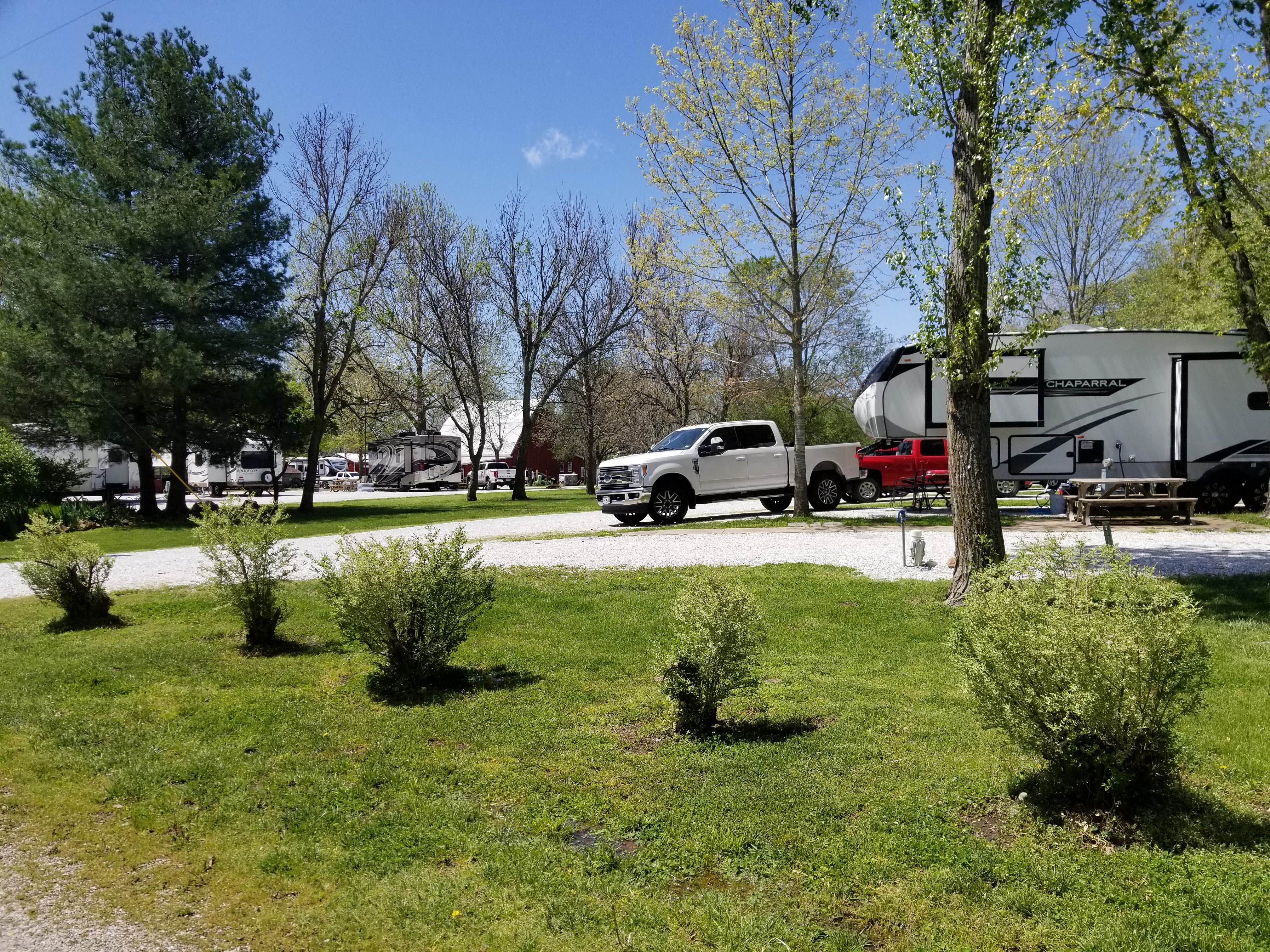 Camper submitted image from Judy's Big Red Barn RV Park - 3