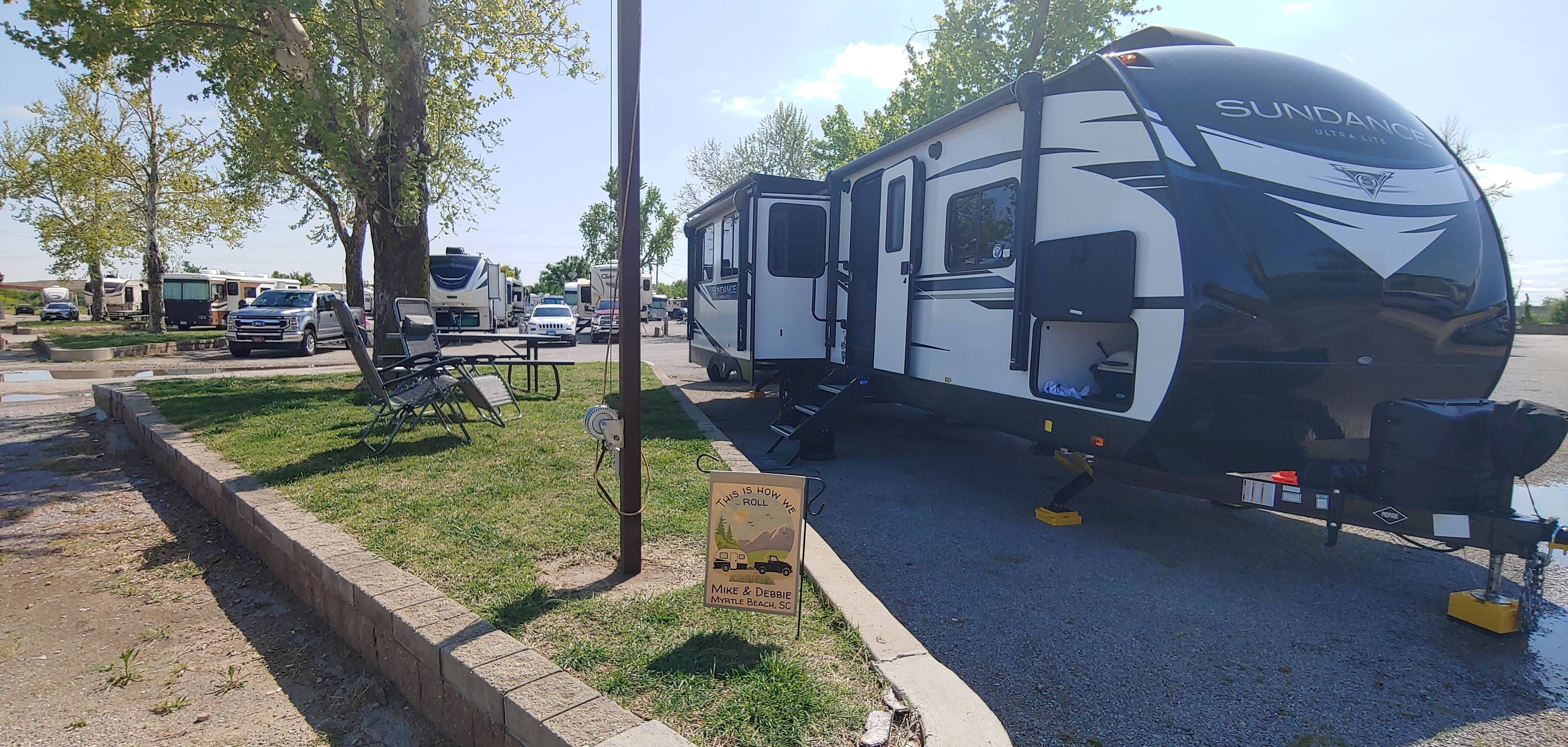 Camper-submitted photo at Rockwell RV Park near Midwest City, OK