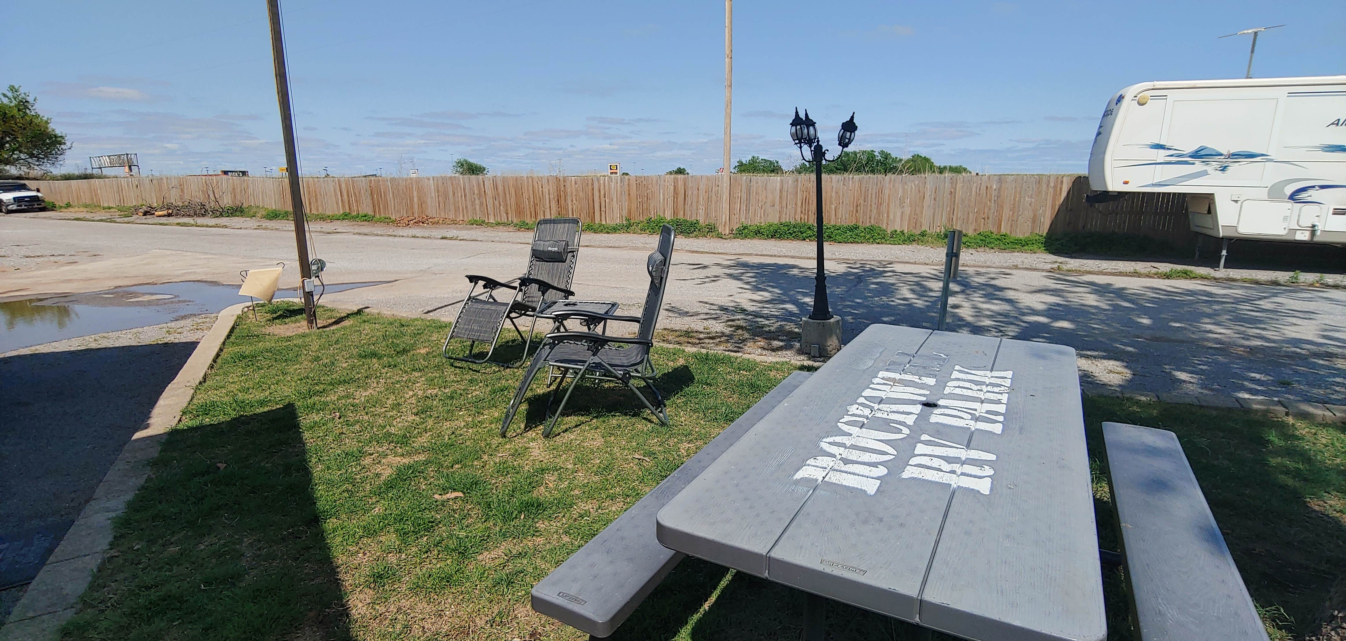 Camper-submitted photo at Rockwell RV Park near Midwest City, OK