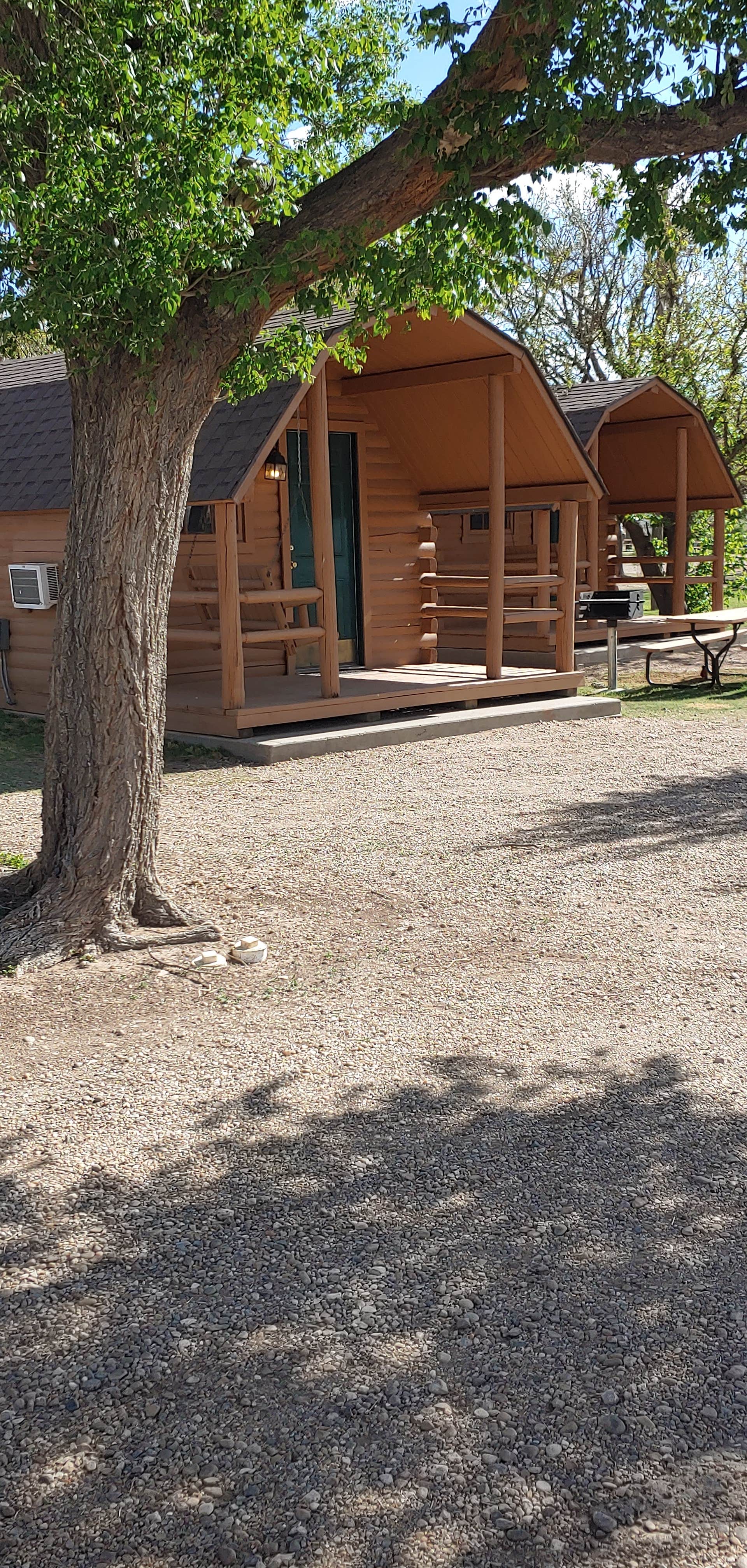 deb K.'s photo of glamping accommodations at Amarillo KOA near McClellan Creek National Grassland