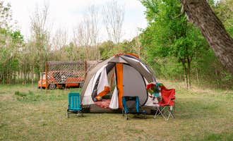 Camping near Leander-NW Austin KOA: Happy Acres, Round Mountain, Texas