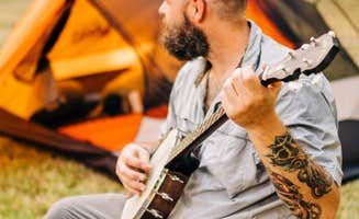 LaRee S.'s photo of tent camping at Louisiana Herbs on Breston Plantation in Louisiana