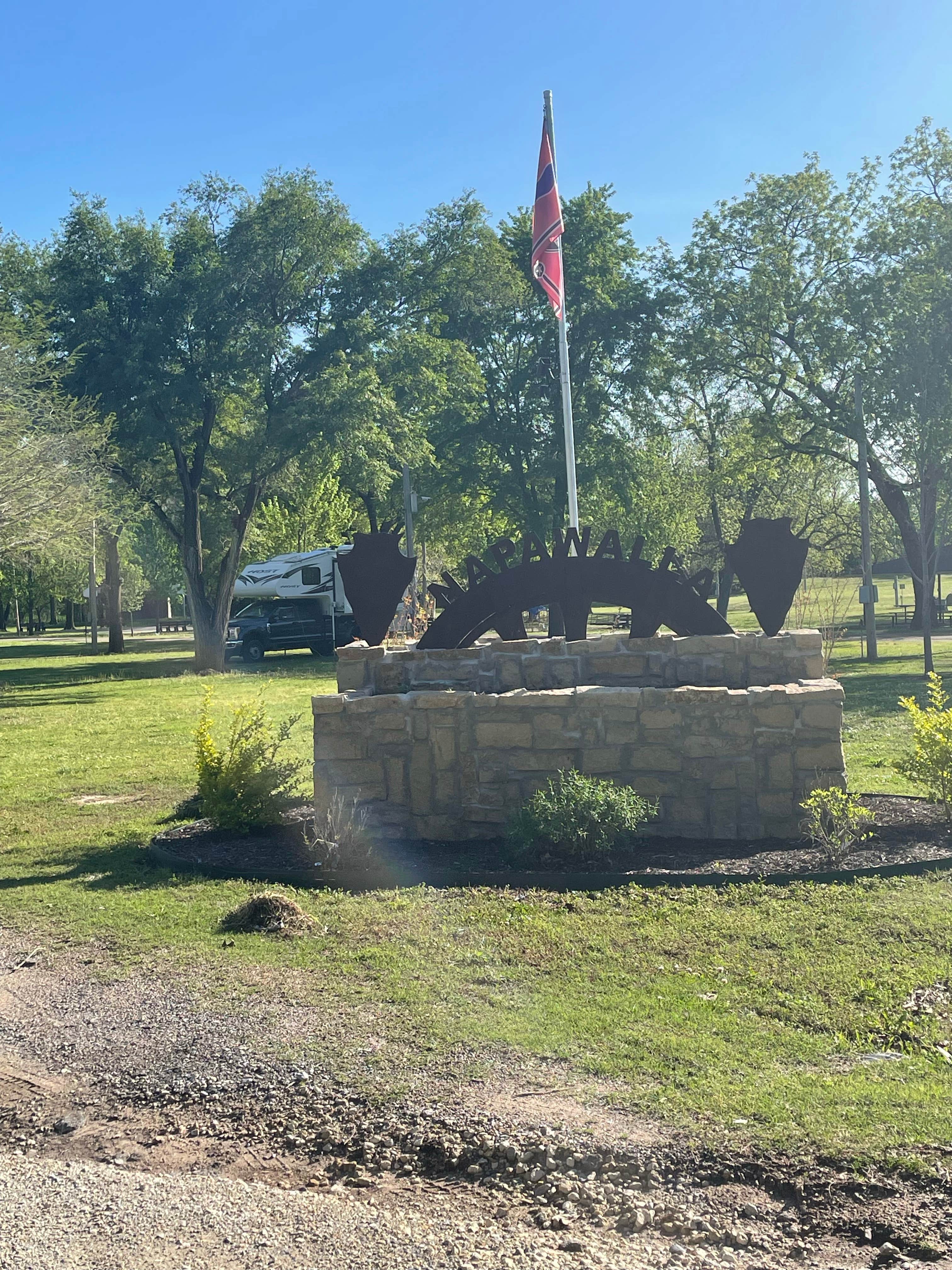 Camper-submitted photo at Napawalla Park near McConnell AFB, KS