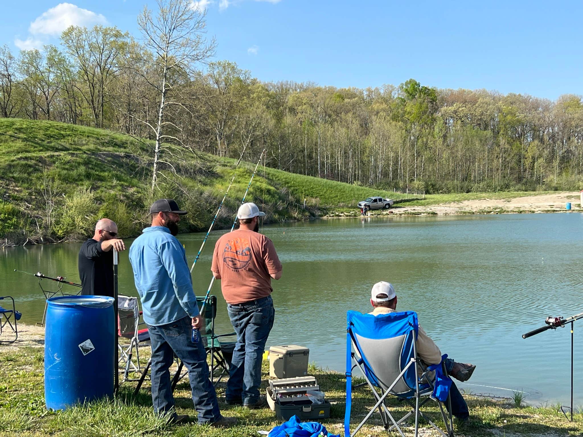 Diamond L.'s photo at Oasis Point RV Resort & Adventure Lake near Hanging Rock, OH