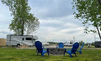 Diamond L.'s photo of rv camping at Oasis Point RV Resort & Adventure Lake near Red House, WV