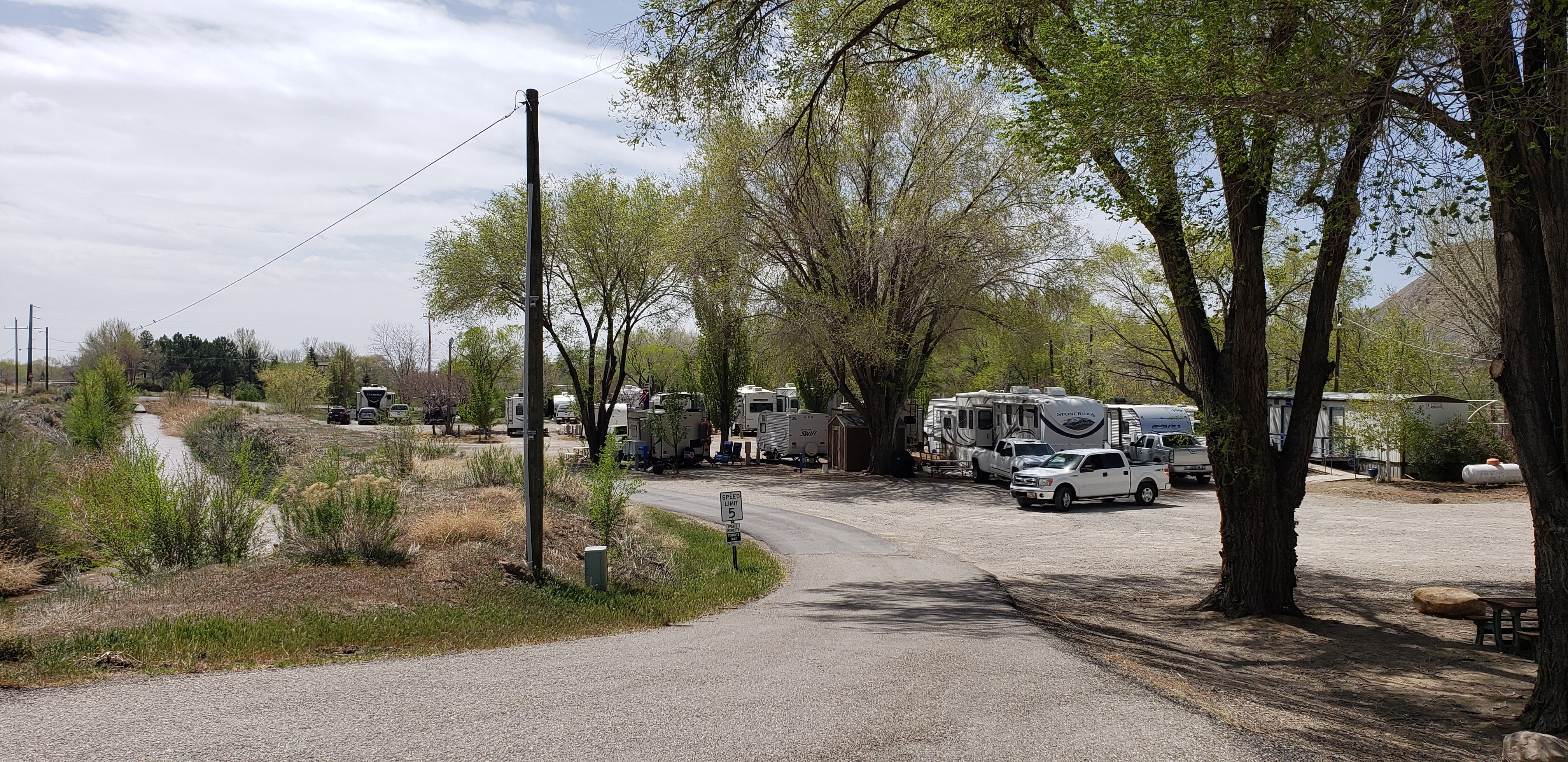 Camper submitted image from Blue Cut RV Park - 1