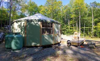 Peter's photo at Off Grid Black Cap Yurt near Kearsarge, NH