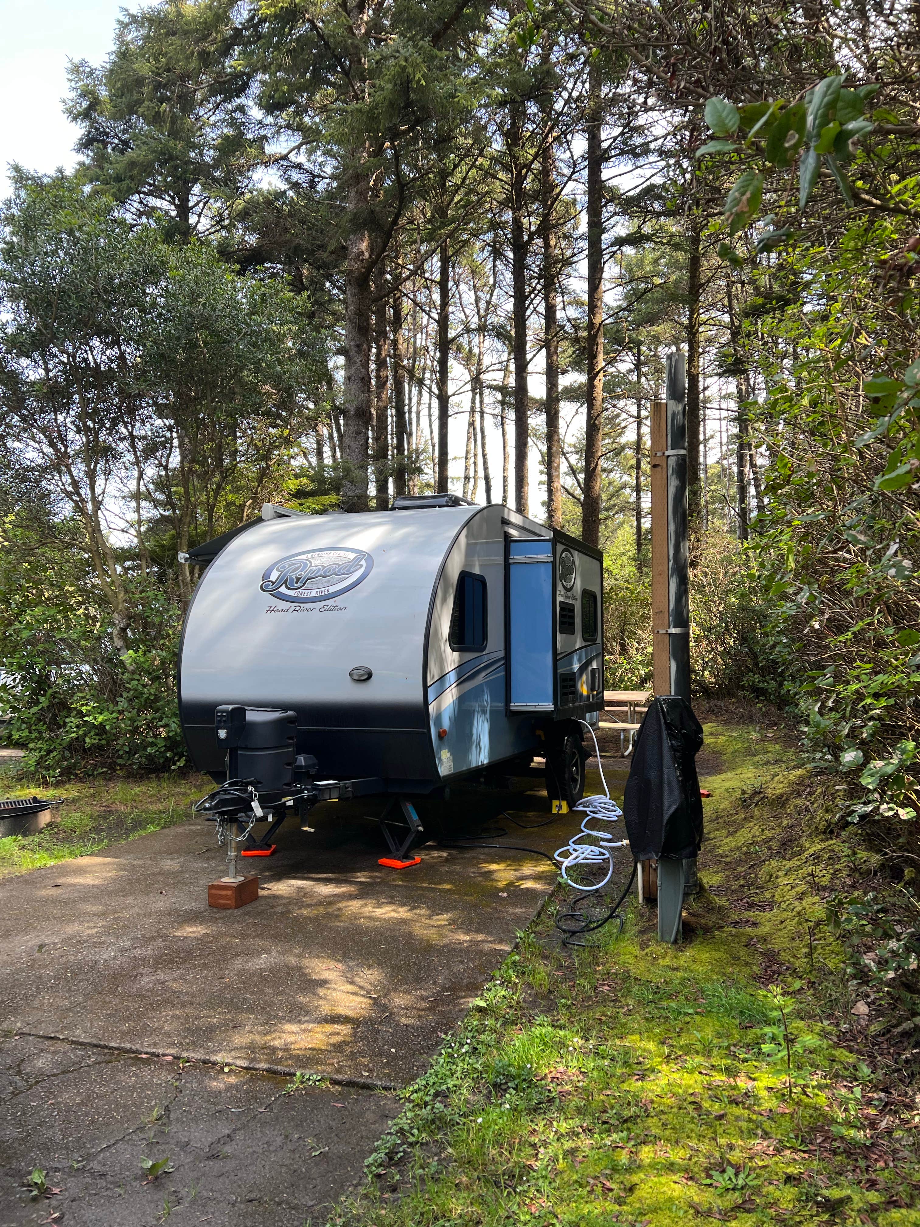 Ella T.'s photo of rv camping at Thousand Trails Whalers Rest near Seal Rock, OR