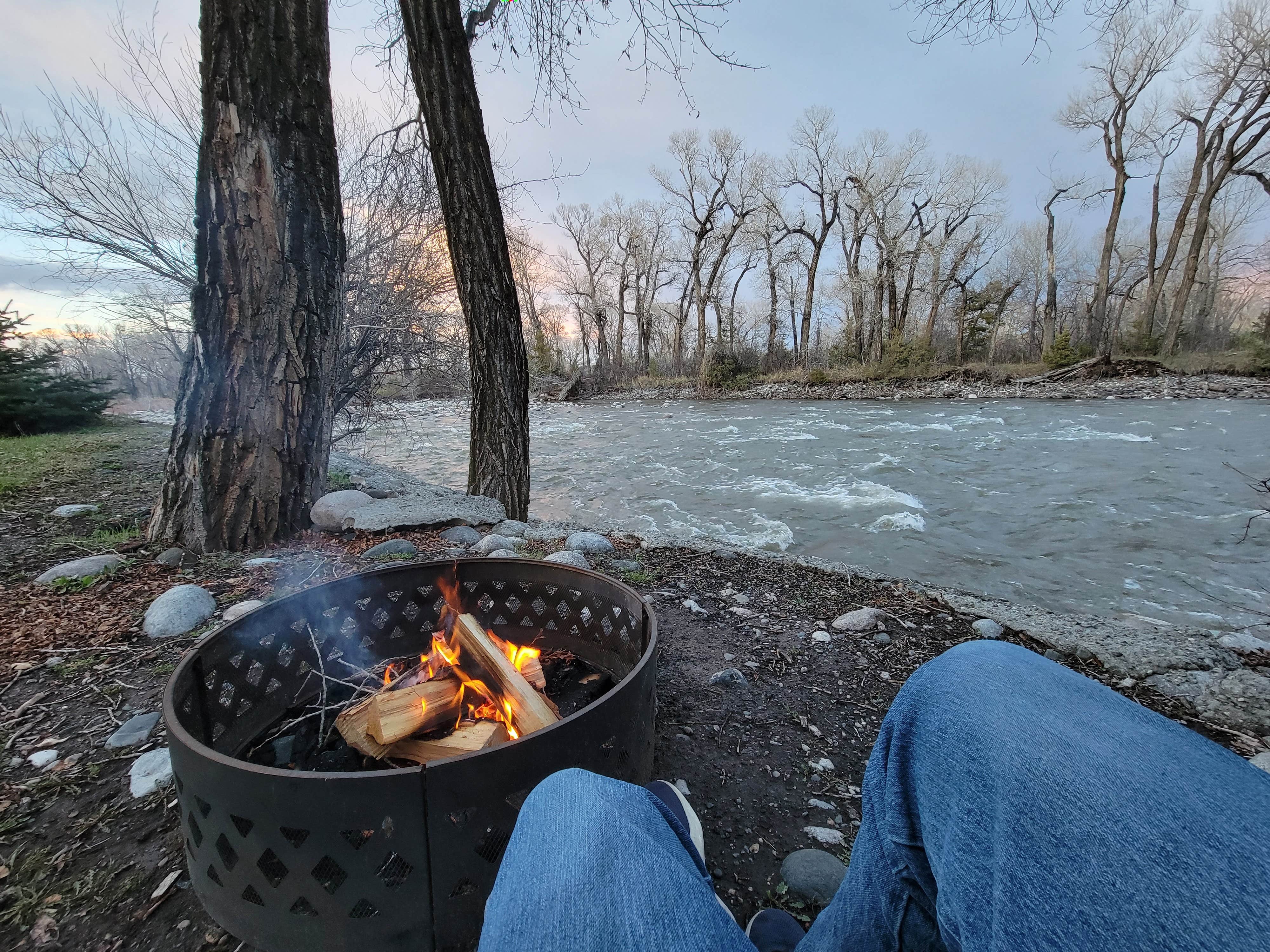Camper-submitted photo at Spring Creek Campground & Trout Ranch near Shawmut, MT