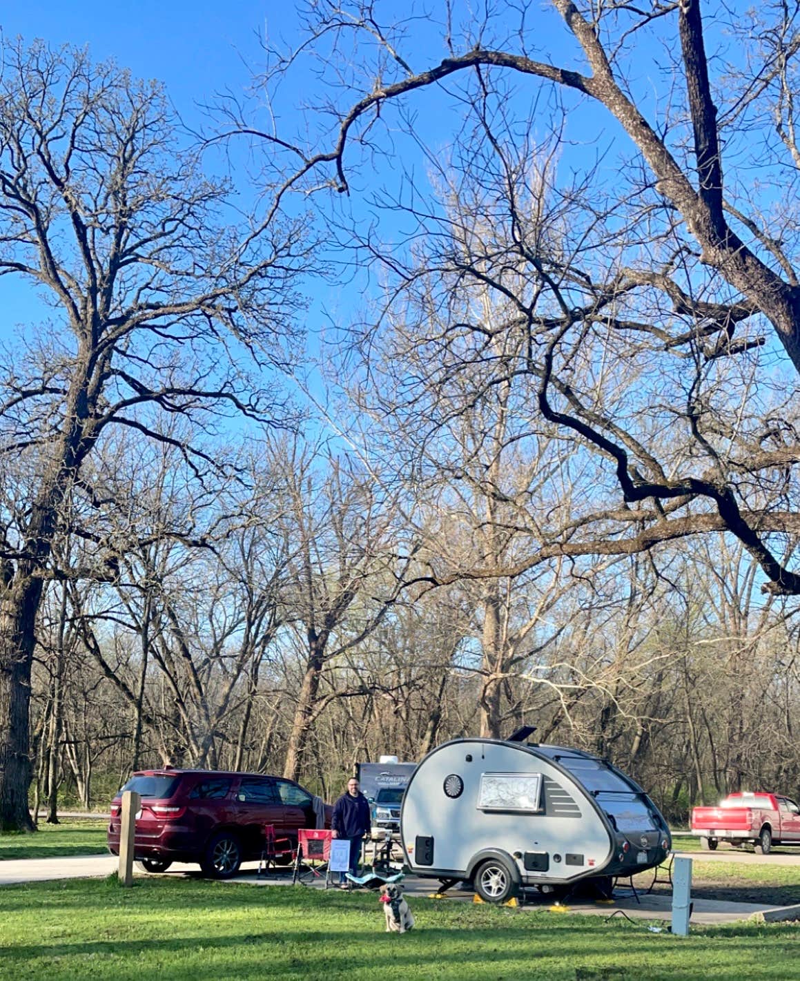 Camper-submitted photo at Walnut Woods State Park Campground near Granger, IA