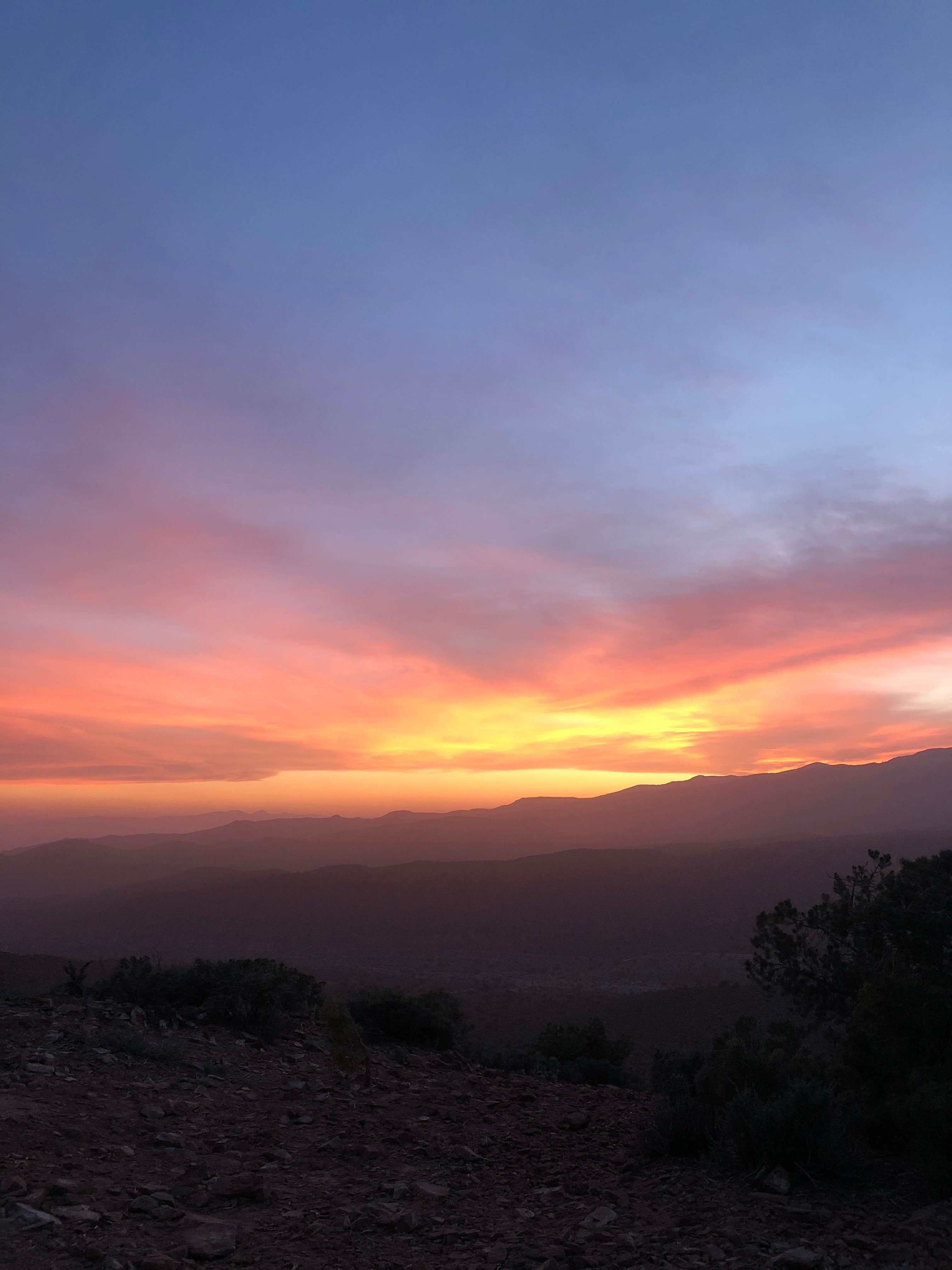 Evan's photo of a dispersed camping area at Lovell Canyon Dispersed Camping (Spring Mountain) near Las Vegas, NV