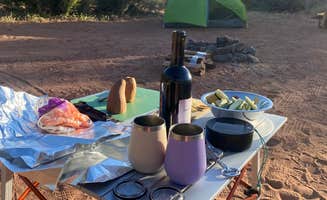 Clare R.'s photo of a dispersed camping area at North Creek Dispersed Camping in Utah