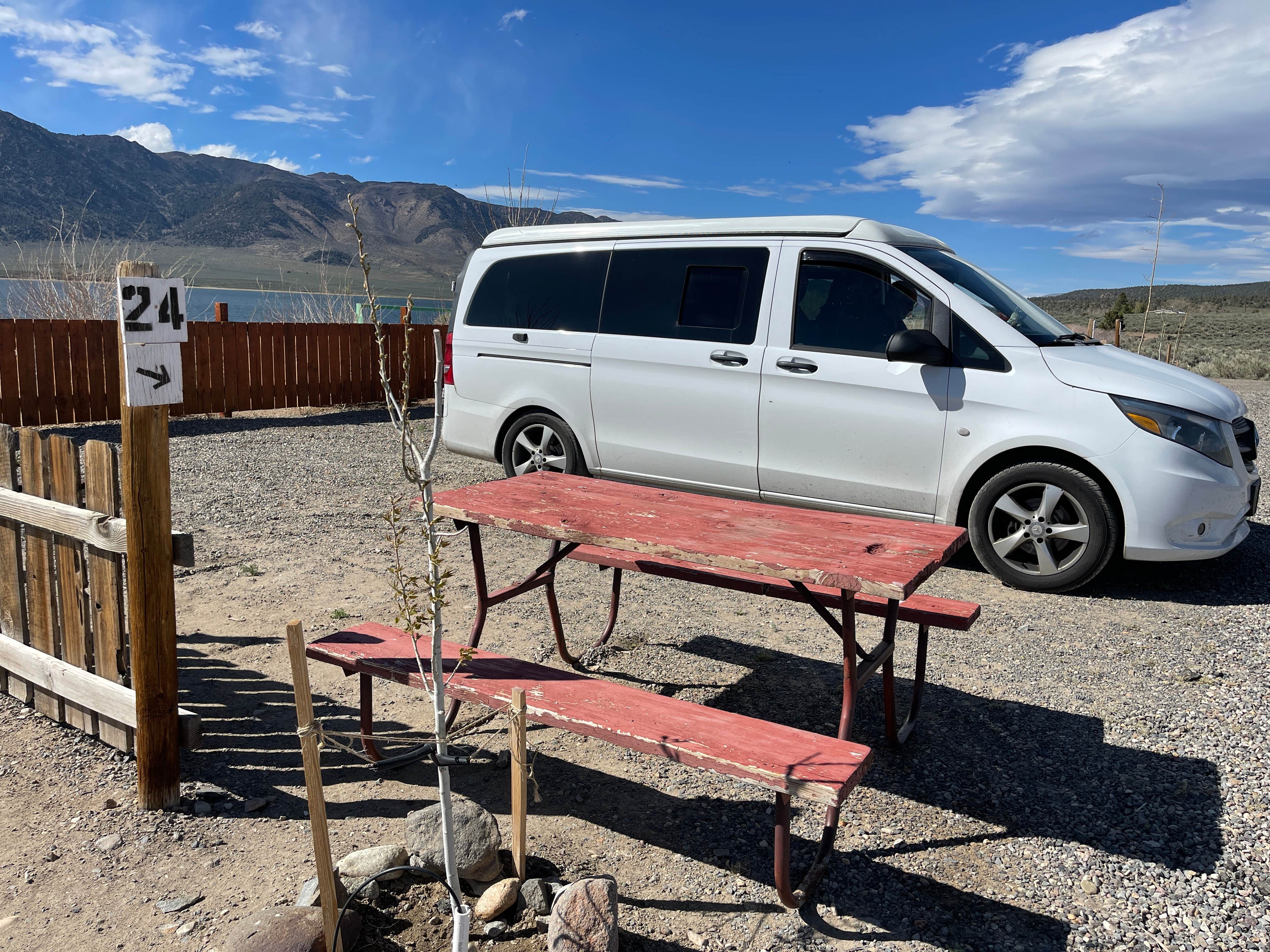 Lee D.'s photo of rv camping at Bridgeport Reservoir RV Park and Marina near Coleville, CA
