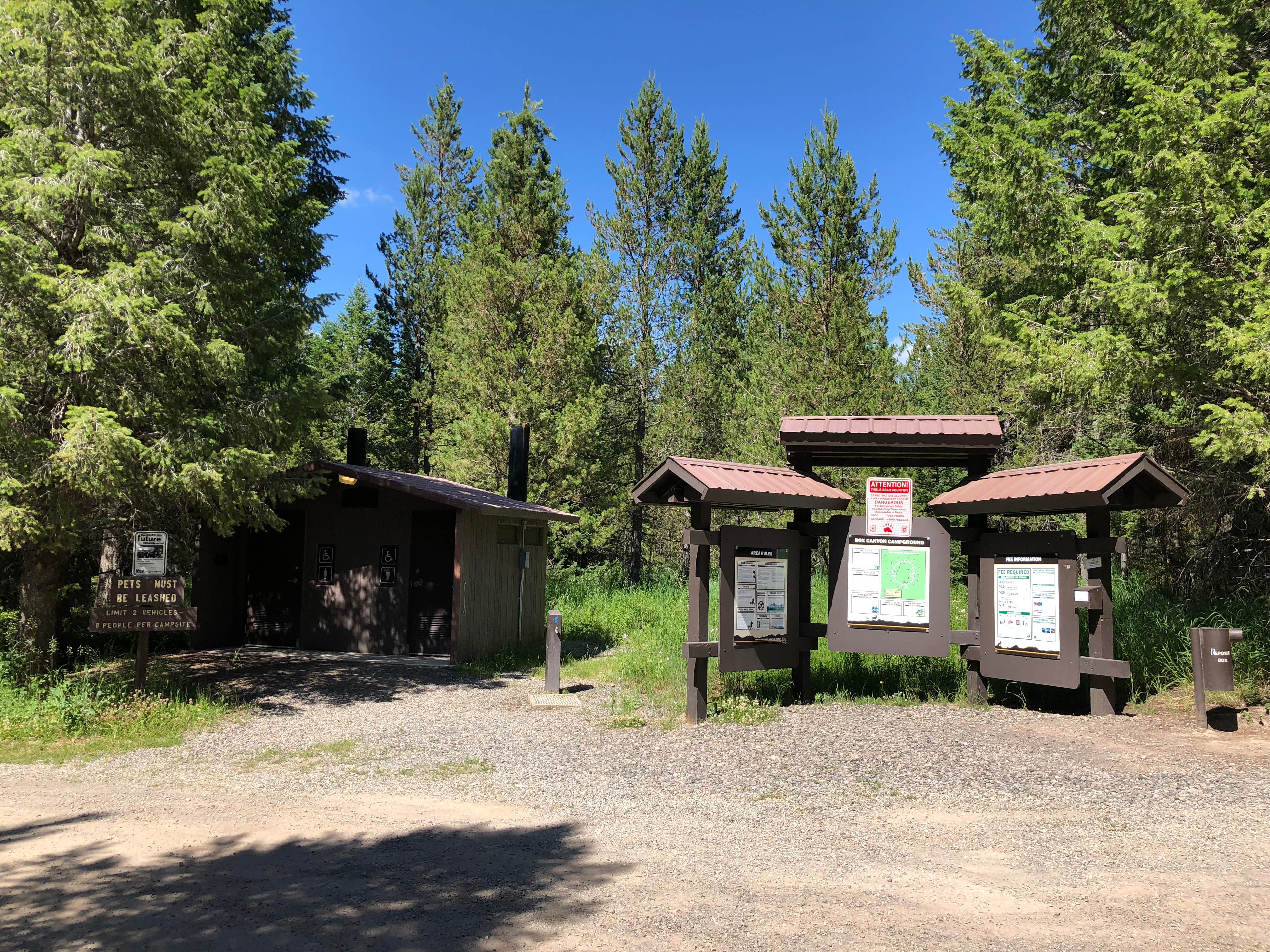 Camper-submitted photo at Box Canyon Campground near Ashton, ID
