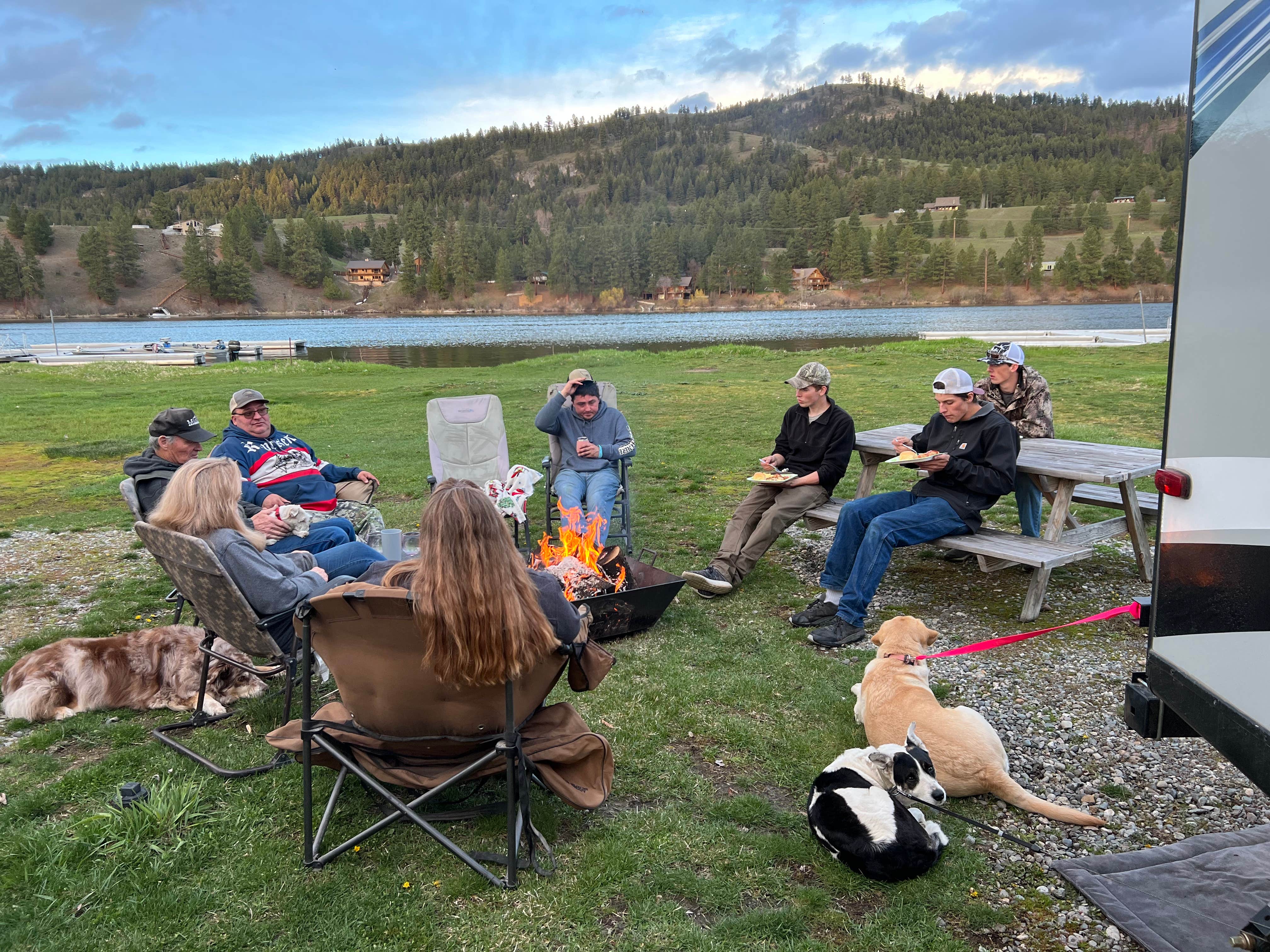 Camper-submitted photo at Black Beach Resort & RV Park near Republic, WA