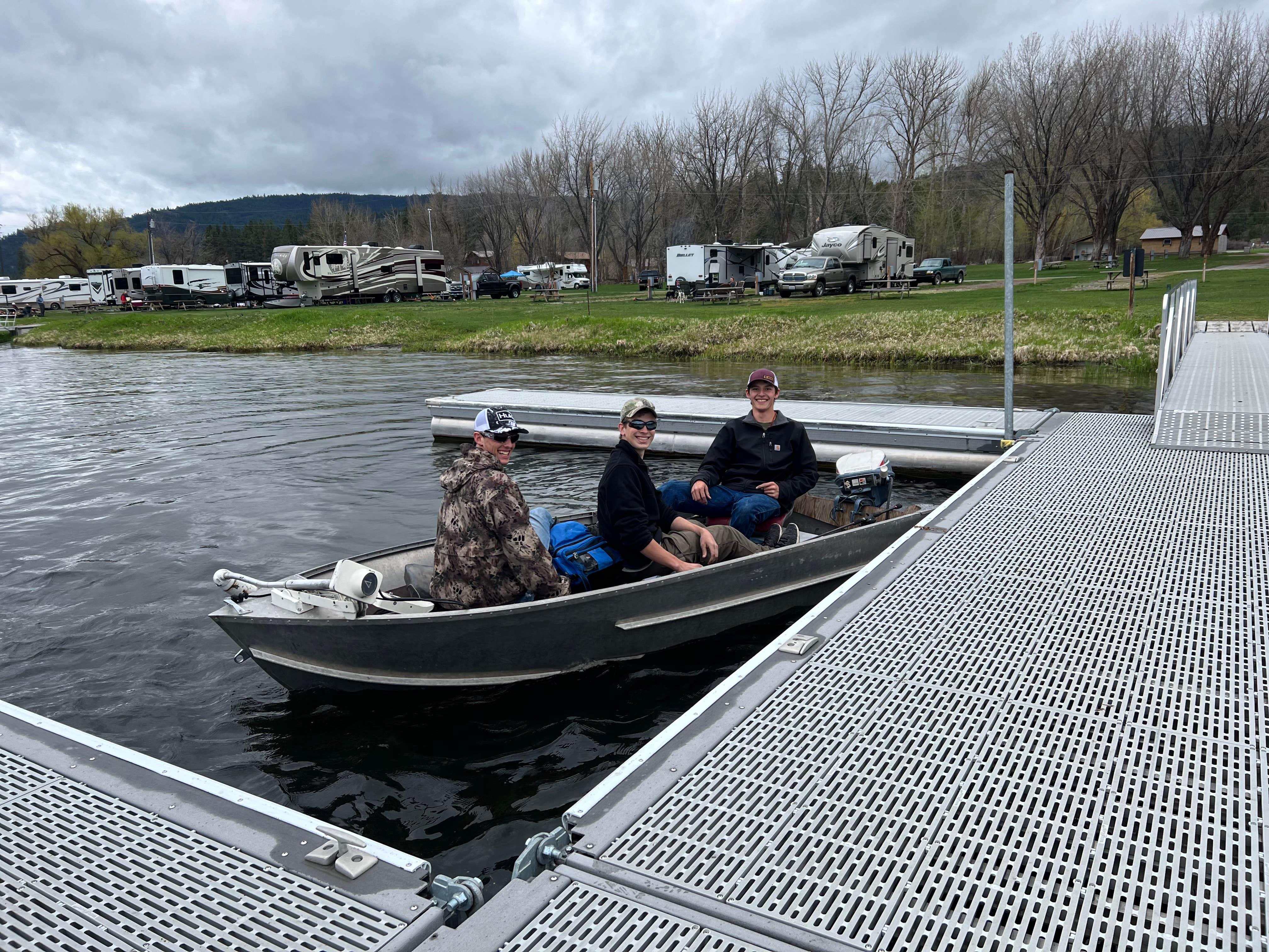 Camper-submitted photo at Black Beach Resort & RV Park near Republic, WA