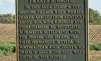 Camping near Galesburg East / Knoxville KOA Journey: Frakers Grove Farm, Kewanee, Illinois