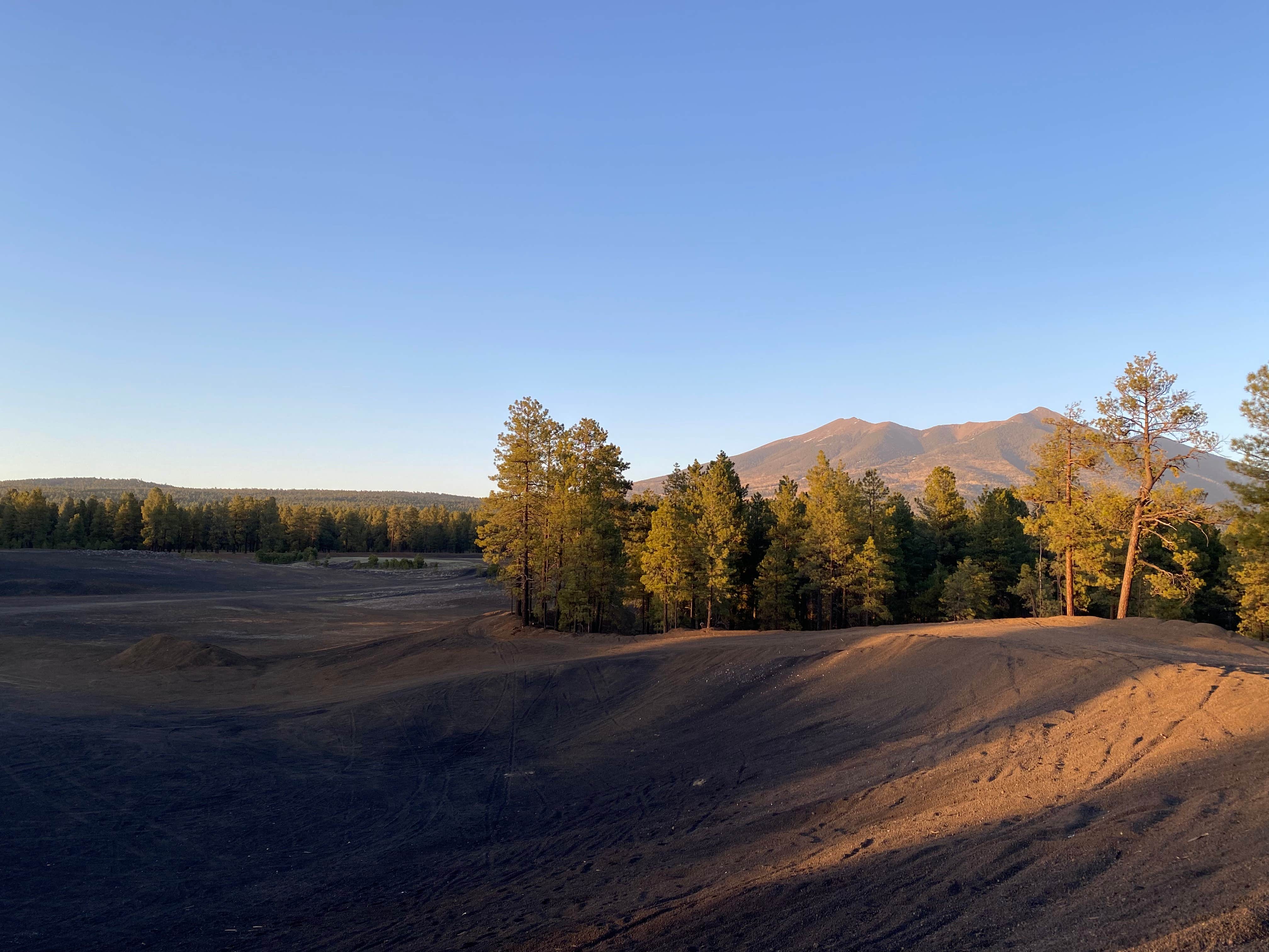 Wing mountain dispersed camping