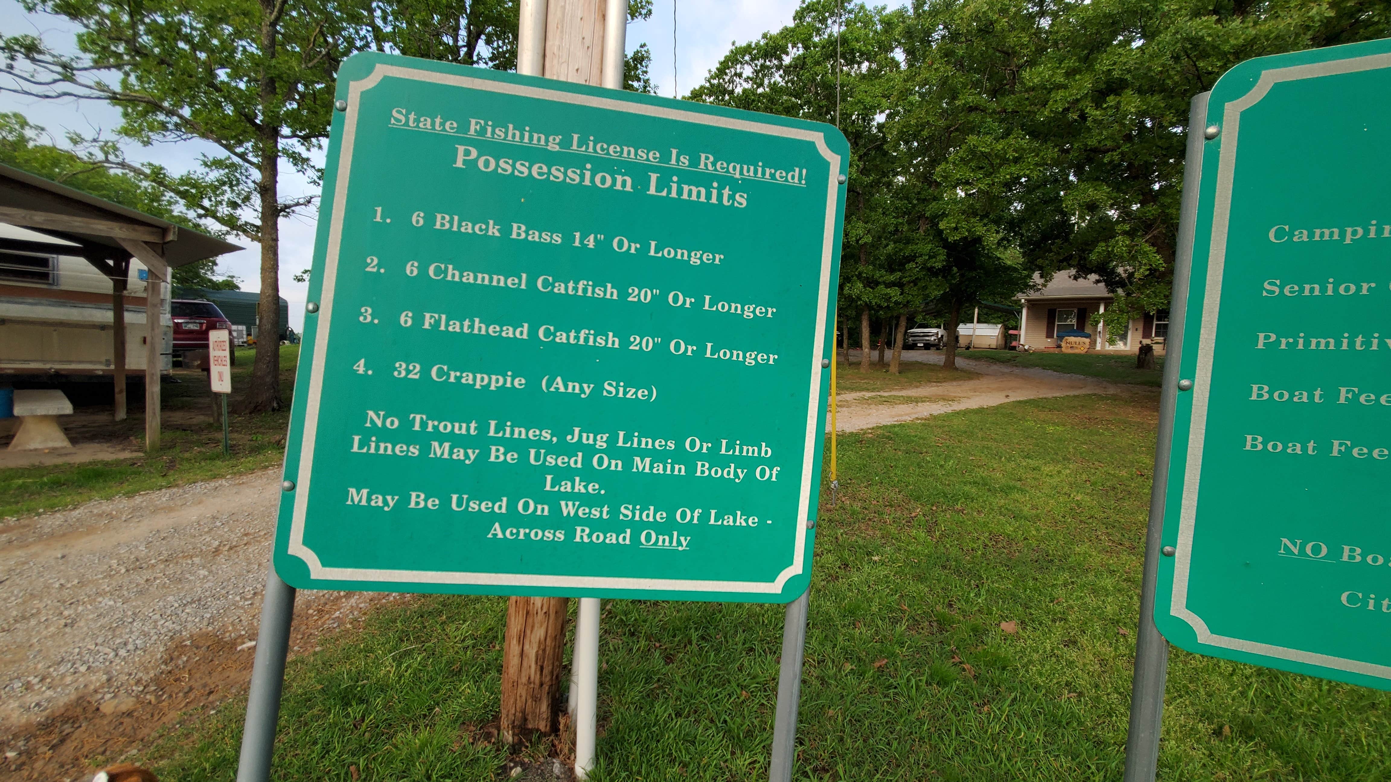 Camper-submitted photo at Stroud Municipal Lake near Depew, OK