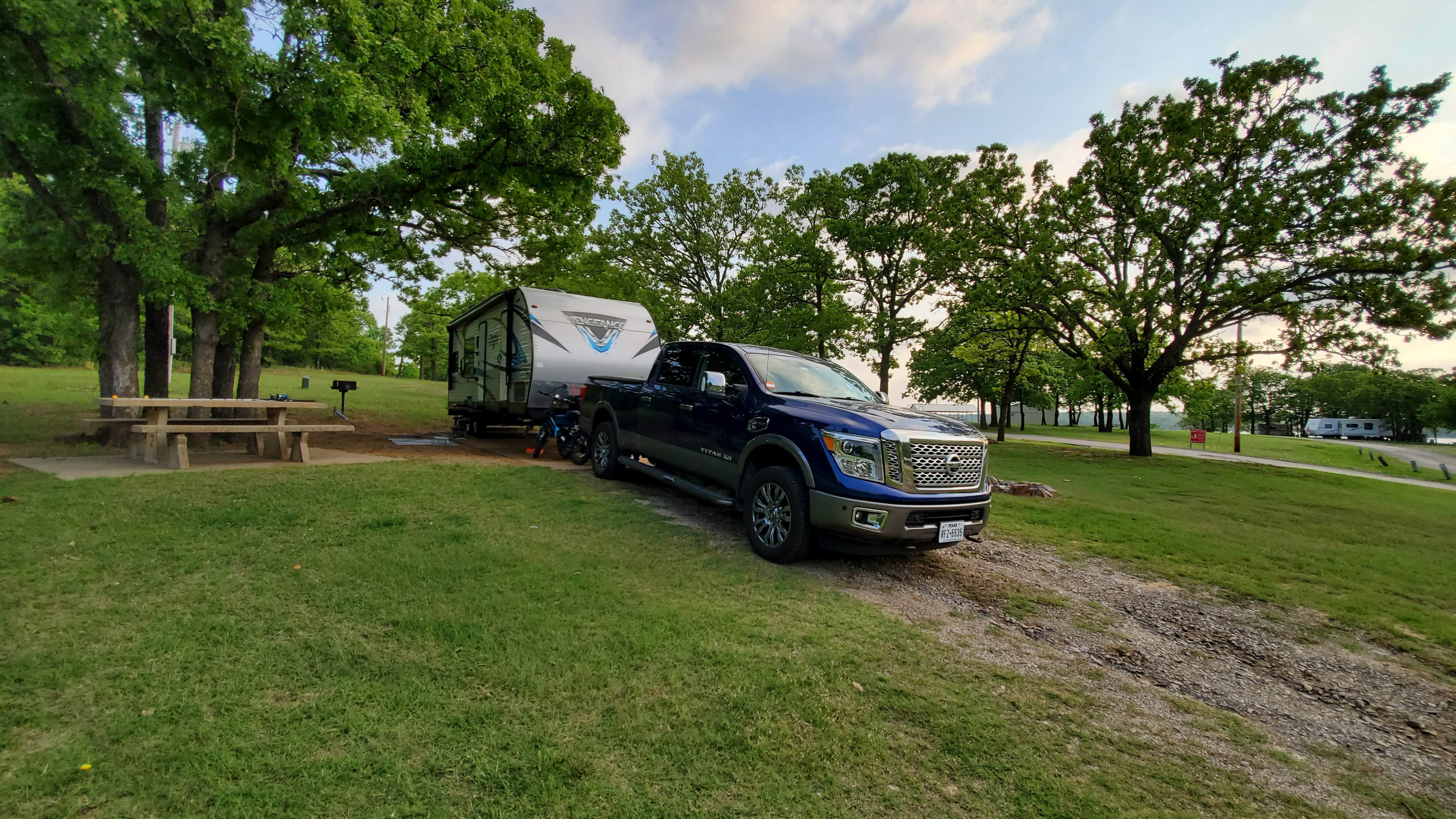 Deborah C.'s photo of rv camping at Stroud Municipal Lake near Prague, OK