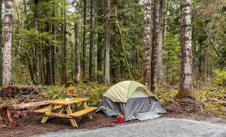 Camping near Yurt Snowshoe: Paradise Ridge Private Campground, Ashford, Washington