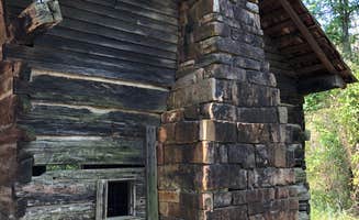 Kala V.'s photo of glamping accommodations at Petit Jean State Park — Petit Jean State Park near Witts Springs, AR