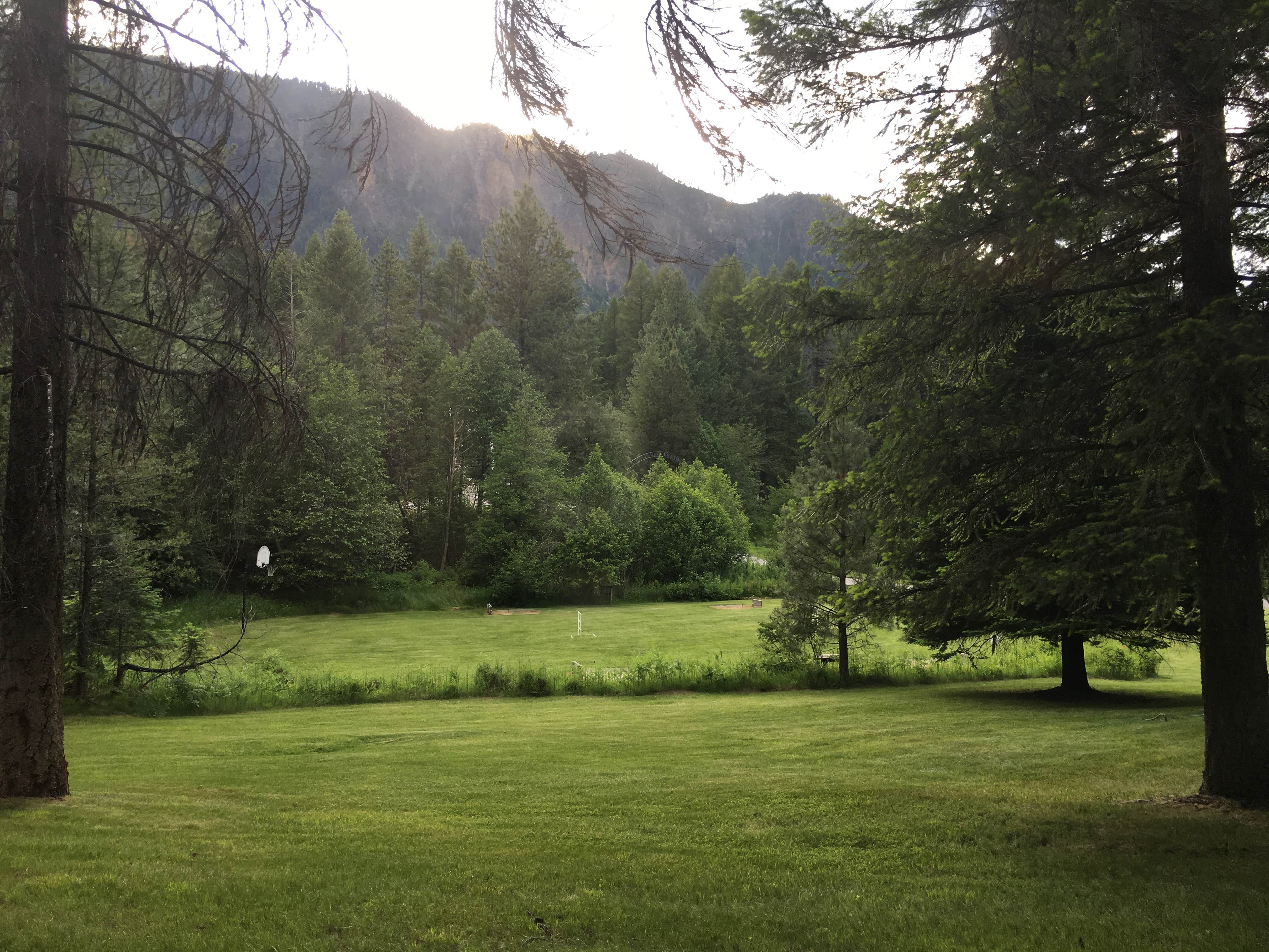 Camper-submitted photo at Birdland Bay RV Resort near Saltese, MT