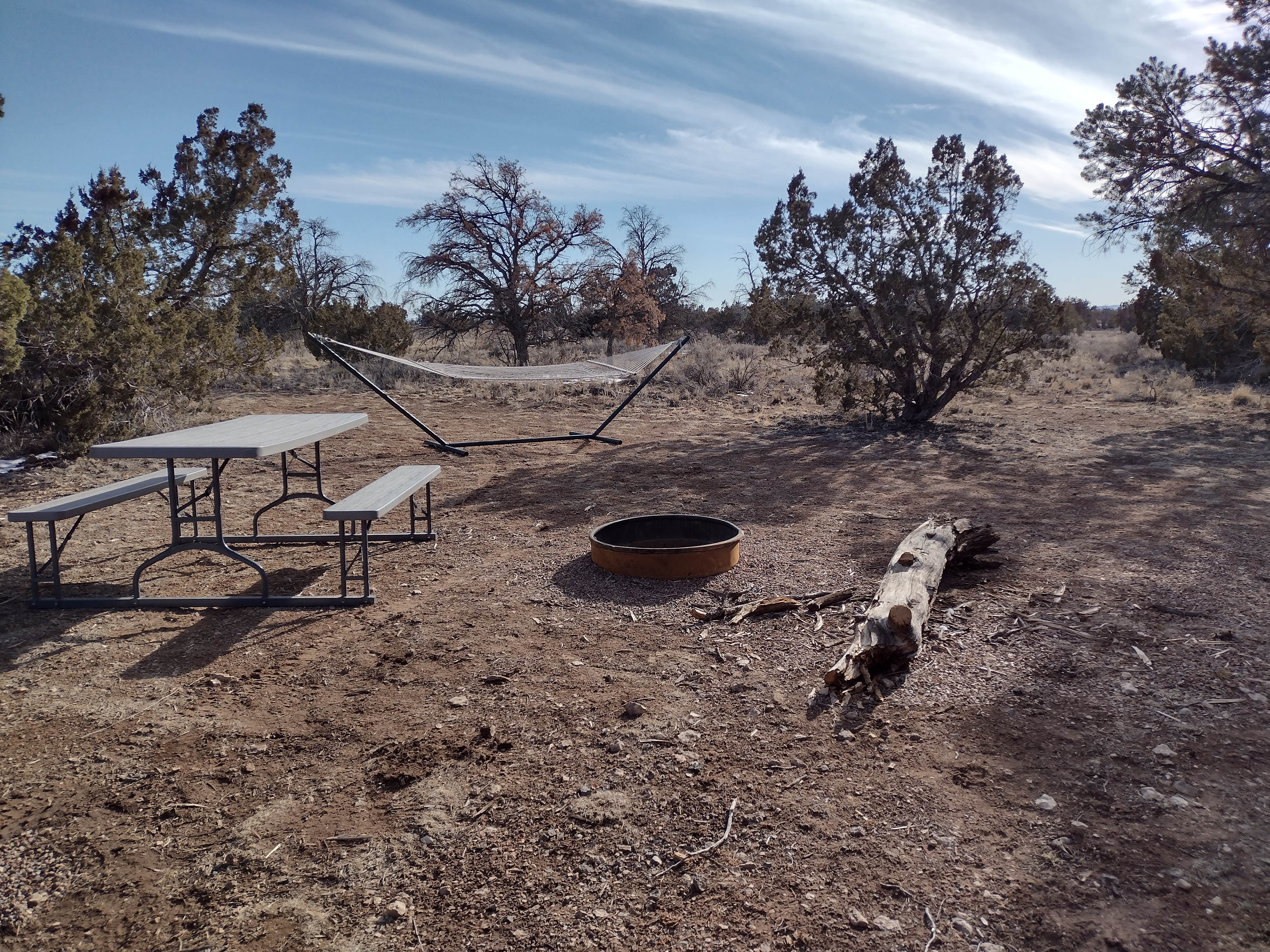 James K.'s photo of camping with pets at Kerouac's Vistas Retreat near Cameron, AZ