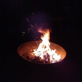 Life is indeed better by a campfire.