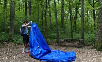 Gianna M.'s photo at Quartzite Campground — Devils Lake State Park in Wisconsin