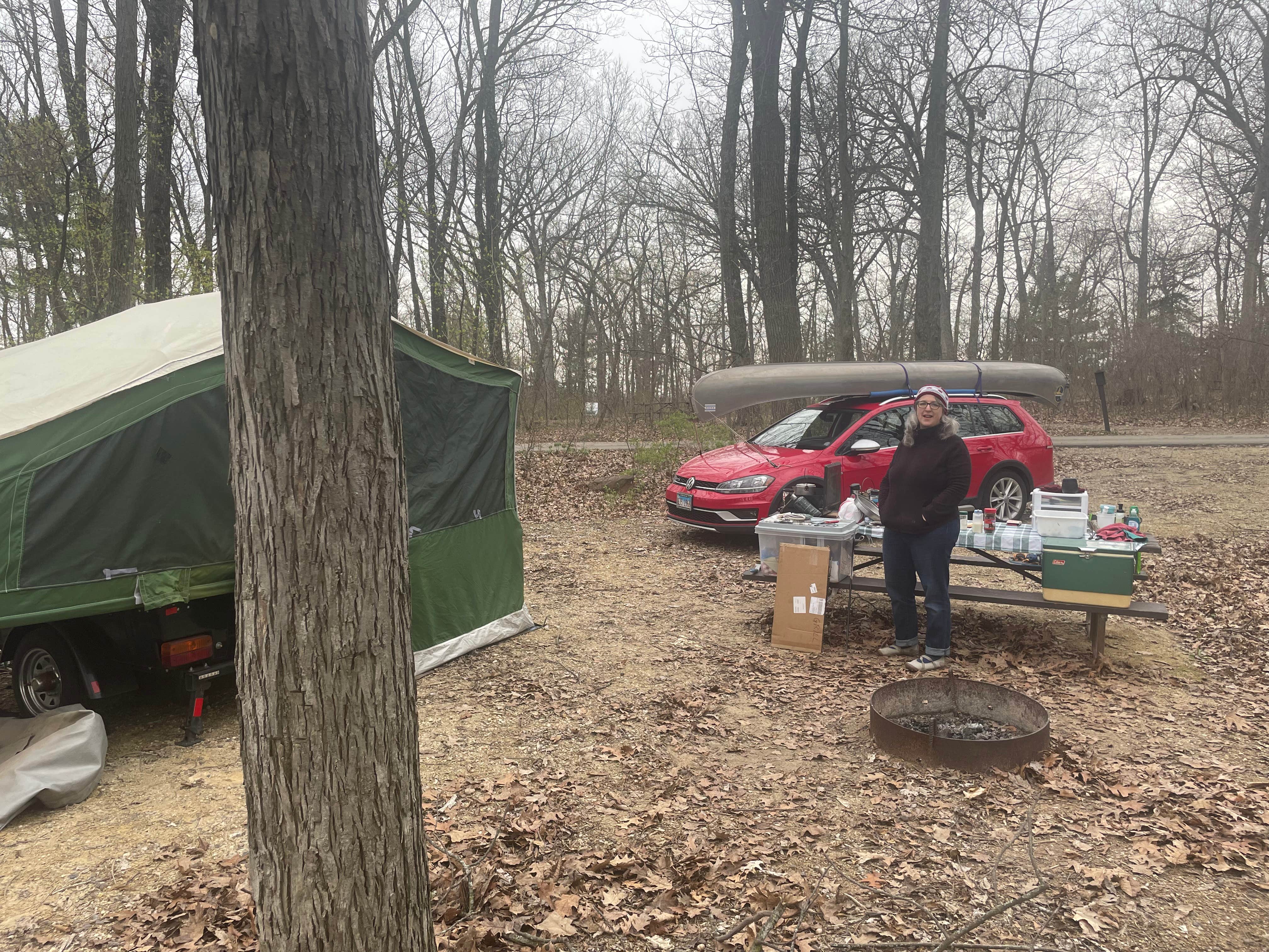 Brian O.'s photo at Cox Hollow Campground — Governor Dodge State Park near Spring Green, WI
